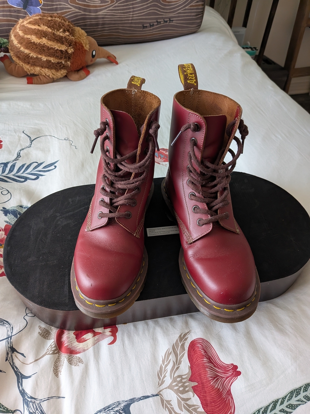 Dr. Martens 1460 Vintage Made In England, Cherry Red